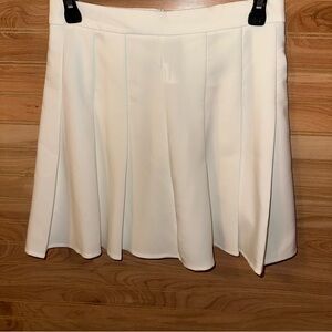SHEIN White Golf Skirt, Size S
